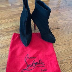 Christian Louboutin Black Boots